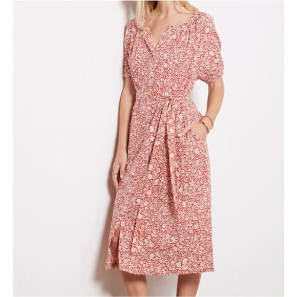Faherty Dresses & Skirts - Faherty Carmen Midi Dress size S in Tandoori Floral